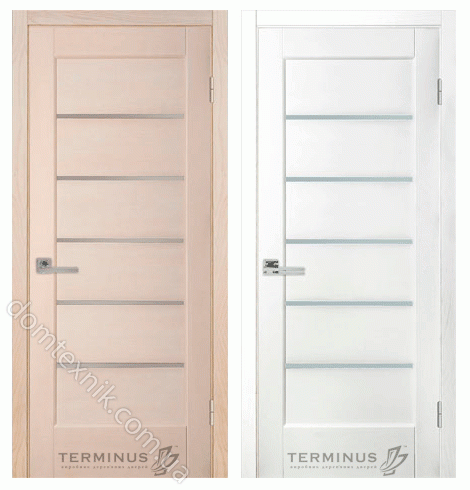 Двери Терминус №37 ясень-крема, ясень-белый