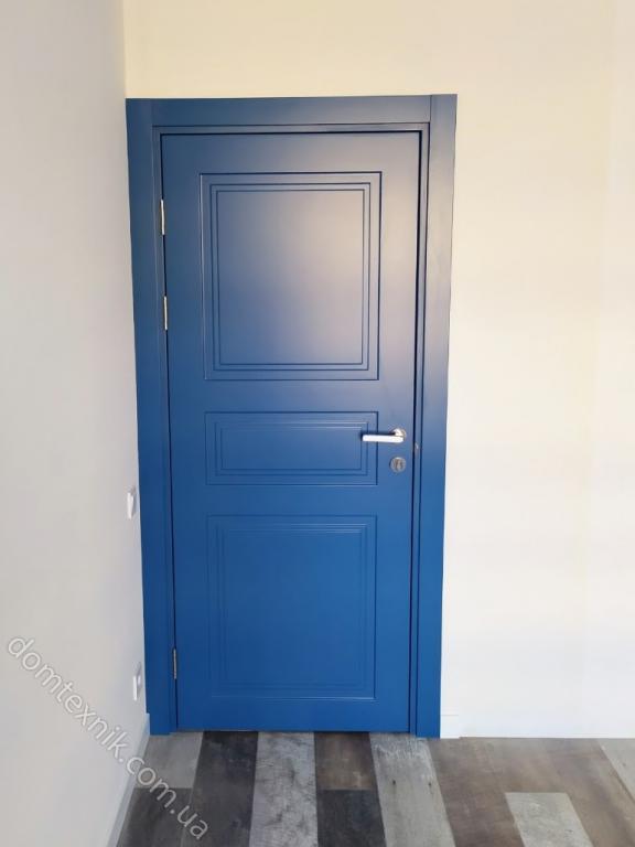 Межкомнатная дверь Uno 3 ral 5007 (27.05.2019)