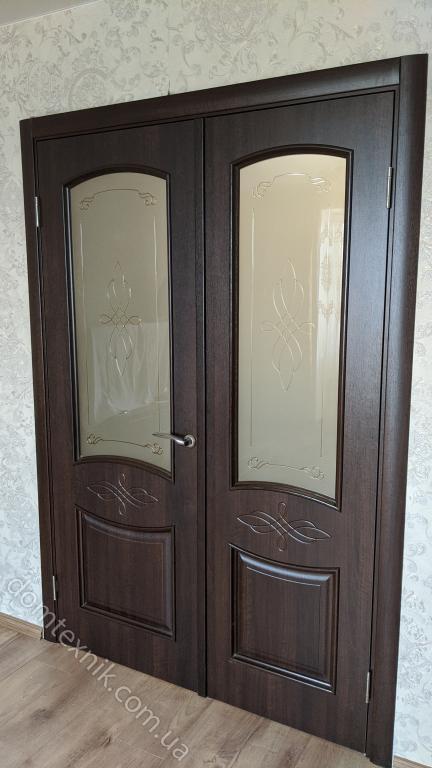 Межкомнатная дверь Новый Стиль коллекция Интера модель Донна - цвет Каштан (11.06.2020)