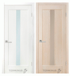 Двери Терминус №33 ясень-белый, ясень-крема
